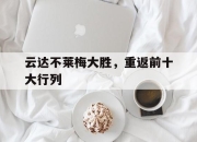 问鼎下载-云达不莱梅大胜，重返前十大行列