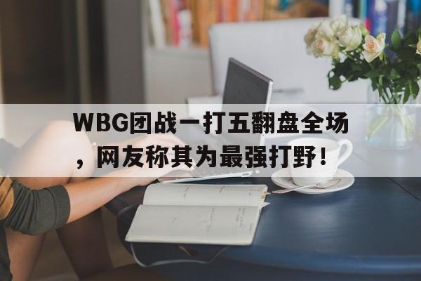 WBG团战一打五翻盘全场，网友称其为最强打野！
